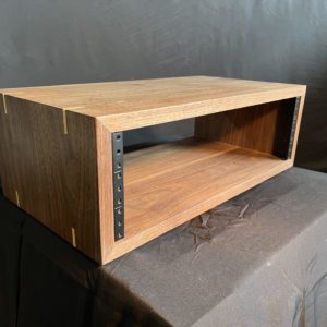 Studio Equipment Rack 3u Walnut